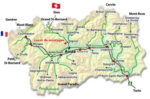 Coeur De Montagne Daire Gignod Dış mekan fotoğraf